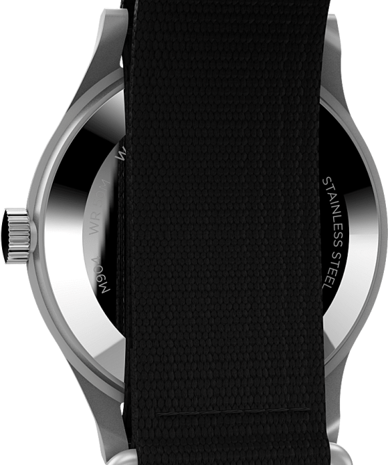 kellot | Timex x miehet todd snyder mk1 40mm kangasrannekello ruostumaton teräs/musta/muu 64XP1