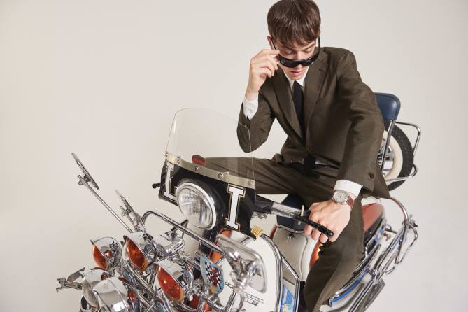 kellot | Timex miehet Marlin-alikello automaattinen 39 mm nahkarannekello ruostumaton teräs/musta 64XP39