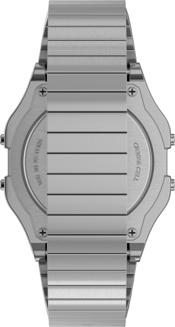 kellot | Timex miehet t80 34mm ruostumattomasta teräksestä valmistettu laajennusrannekello hopean sävyinen 64XP166