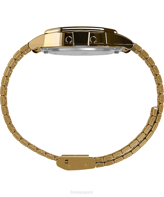 kellot | Timex miehet t80 34mm ruostumattomasta teräksestä valmistettu rannekello kultainen sävy 64XP172