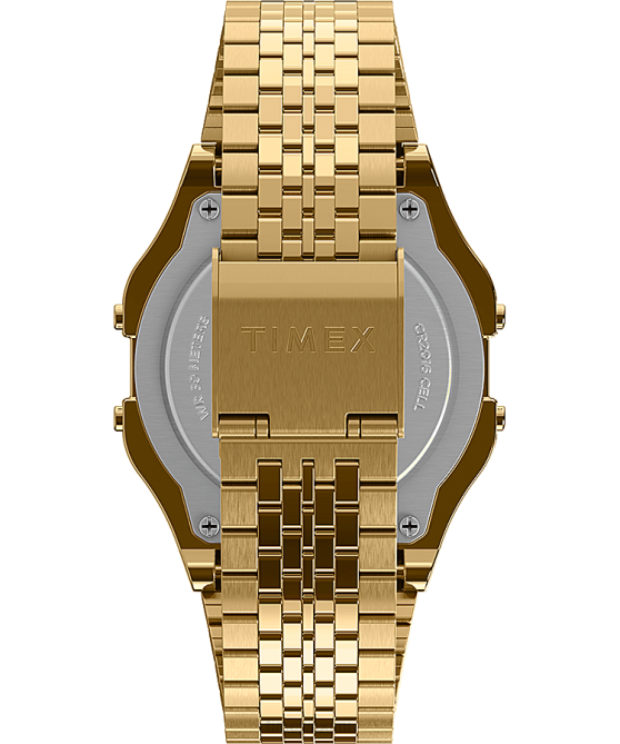 kellot | Timex miehet t80 34mm ruostumattomasta teräksestä valmistettu rannekello kultainen sävy 64XP172