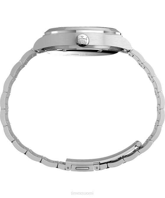 kellot | Timex miehet Waterbury perinteinen päivä/treffikello 39mm ruostumattomasta teräksestä valmistettu rannekello ruostumaton teräs/hopea-sävy 64XP276