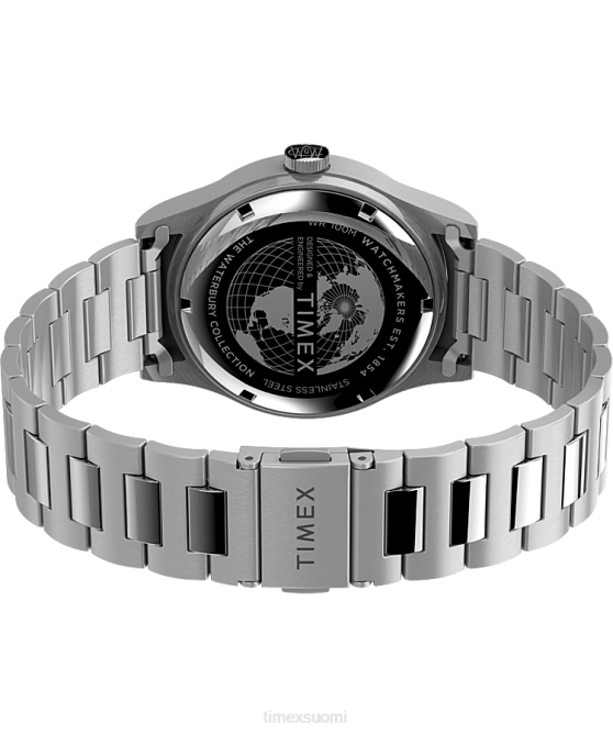 kellot | Timex miehet Waterbury perinteinen päivä/treffikello 39mm ruostumattomasta teräksestä valmistettu rannekello ruostumaton teräs/hopea-sävy 64XP276