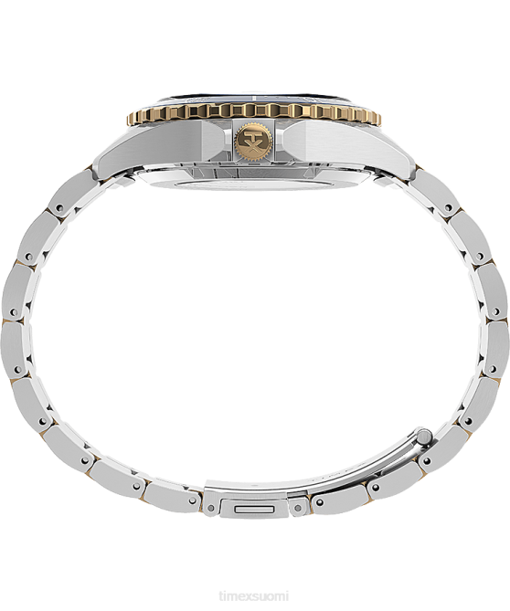 kellot | Timex miehet navi xl automaattinen 41mm ruostumattomasta teräksestä valmistettu rannekello ruostumaton teräs/kaksisävy/sininen/muu 64XP278