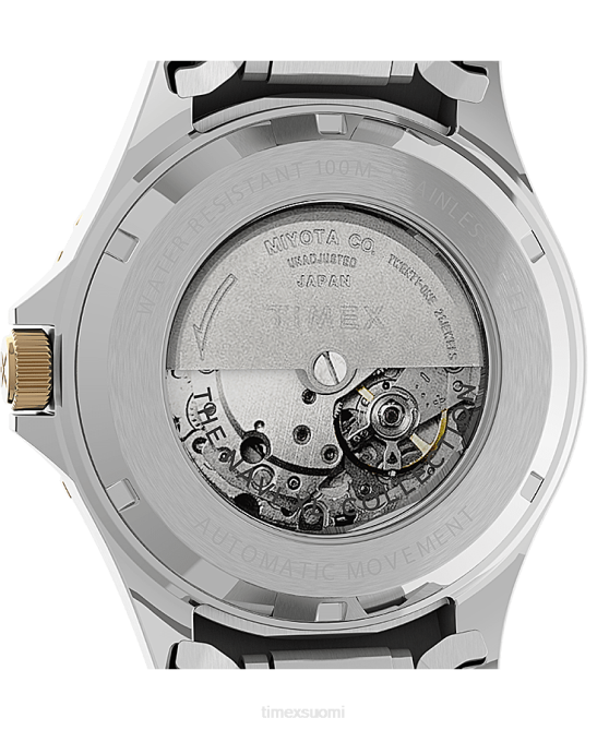 kellot | Timex miehet navi xl automaattinen 41mm ruostumattomasta teräksestä valmistettu rannekello ruostumaton teräs/kaksisävy/sininen/muu 64XP278