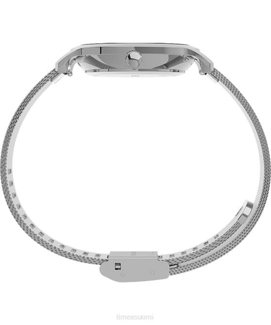 kellot | Timex naiset Transcend taivaallinen 31 mm ruostumattomasta teräksestä valmistettu rannekello hopean sävyinen/violetti 64XP383