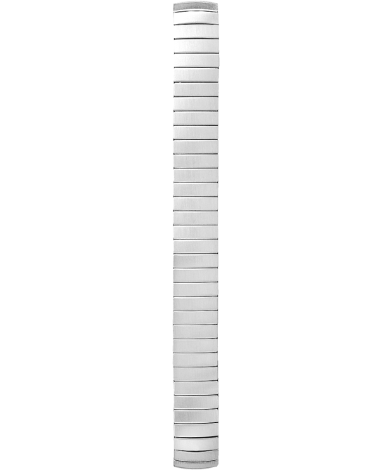 kellot | Timex naiset helppolukuinen 25 mm laajennusrannekello hopean sävy/ruostumaton teräs/valkoinen 64XP370