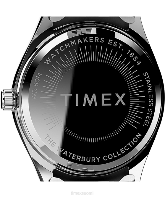 kellot | Timex naiset vanha poikaystävä 36 mm ruostumattomasta teräksestä valmistettu rannekello ruostumaton teräs/valkoinen 64XP378