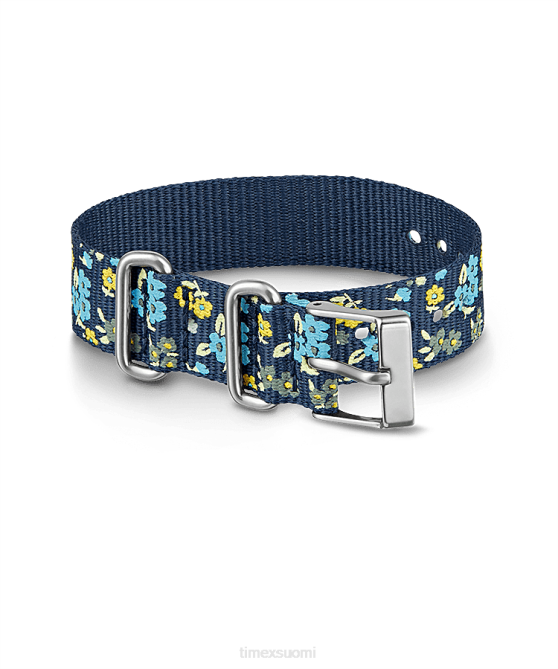 hihnat | Timex sukupuolineutraali 16 mm:n kankainen liukuva yksikerroksinen hihna sininen 64XP527