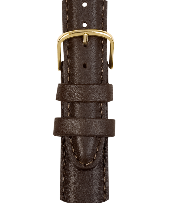 hihnat | Timex sukupuolineutraali 18mm nahkaranneke ruskea 64XP430