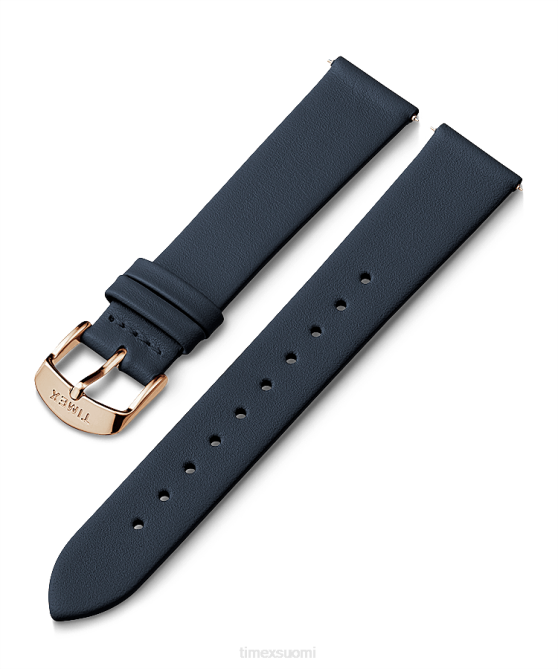 hihnat | Timex sukupuolineutraali 18mm nahkaranneke sininen 64XP432