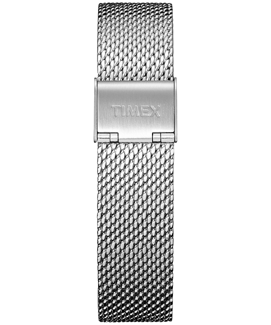 hihnat | Timex sukupuolineutraali 18mm pikalukitusverkkonauha ruostumaton teräs 64XP488