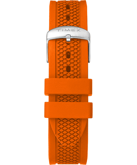 hihnat | Timex sukupuolineutraali korvaava 20 mm silikoniranneke tribute-pelaajalle oranssi 64XP562