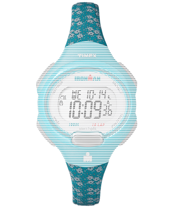 hihnat | Timex sukupuolineutraali korvaava 12mm hartsihihna ironman essential 10 keskikokoiselle sininen 64XP558