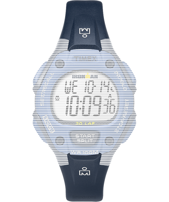 hihnat | Timex sukupuolineutraali korvaava 14 mm hartsihihna ironman classic 30 keskikokoiselle mallille sininen 64XP544
