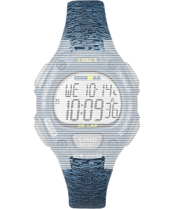 hihnat | Timex sukupuolineutraali korvaava 14 mm hartsihihna ironman classic 30 keskikokoiselle mallille sininen 64XP649
