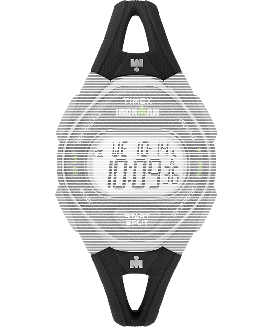 hihnat | Timex sukupuolineutraali korvaava 14mm silikoniranneke Ironman sleek 50 keskikokoiselle mallille musta 64XP686