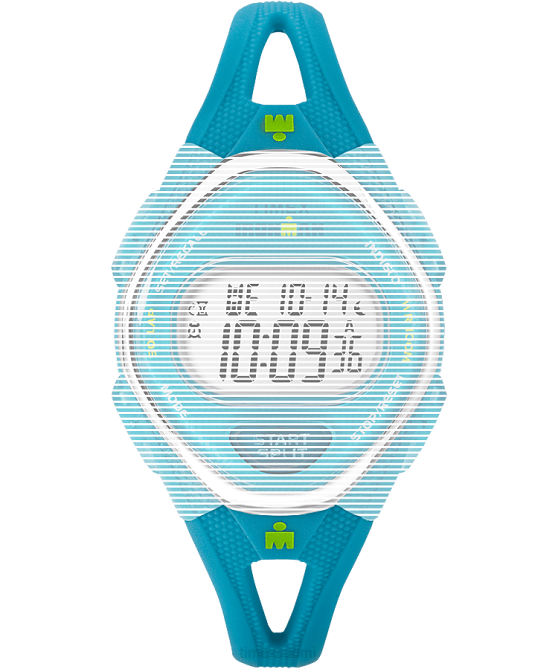 hihnat | Timex sukupuolineutraali korvaava 15mm silikoniranneke Ironman sleek 50 keskikokoiselle mallille sininen 64XP609