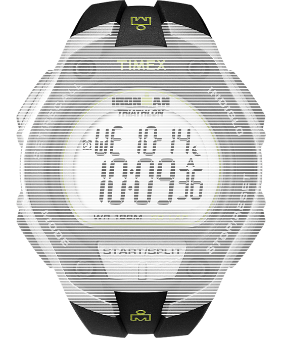 hihnat | Timex sukupuolineutraali korvaava 18mm hartsihihna Ironman classic 30 oversizelle musta 64XP664