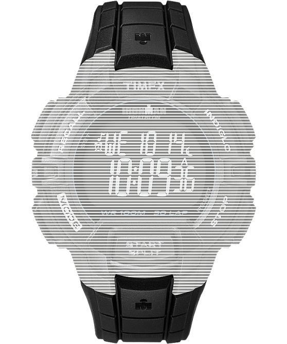 hihnat | Timex sukupuolineutraali korvaava 20 mm hartsihihna Ironman classic 30 täysikokoiseen malliin musta 64XP705