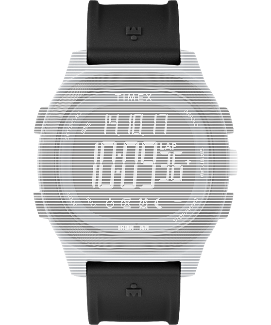hihnat | Timex sukupuolineutraali korvaava 20 mm mattahartsihihna Ironman-kuljetukseen musta 64XP665