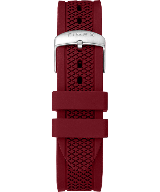 hihnat | Timex sukupuolineutraali korvaava 20 mm silikoniranneke tribute-pelaajalle punainen 64XP633