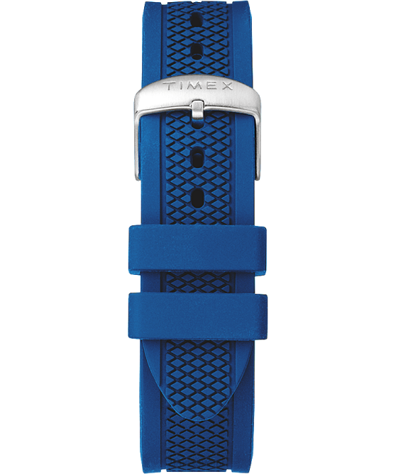 hihnat | Timex sukupuolineutraali korvaava 20 mm silikoniranneke tribute-pelaajalle sininen 64XP588