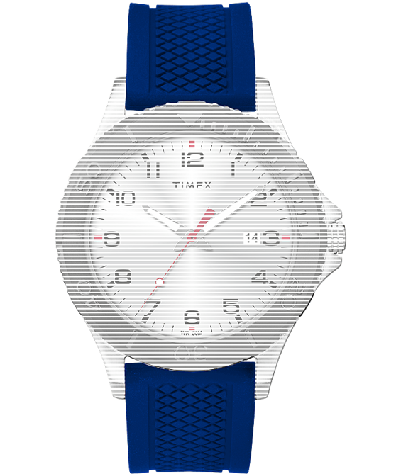 hihnat | Timex sukupuolineutraali korvaava 20 mm silikoniranneke tribute-pelaajalle sininen 64XP588