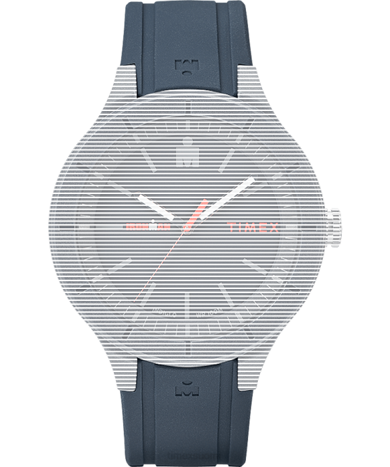 hihnat | Timex sukupuolineutraali korvaava 20mm silikoniranneke Ironman olennaiseen sininen 64XP555