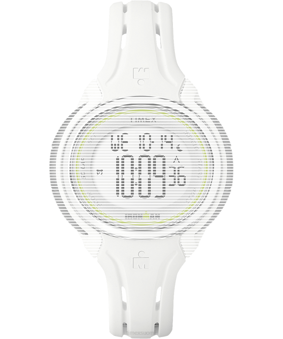 hihnat | Timex sukupuolineutraali vaihtohihna Ironman sleek 50 keskikokoiselle valkoinen 64XP575