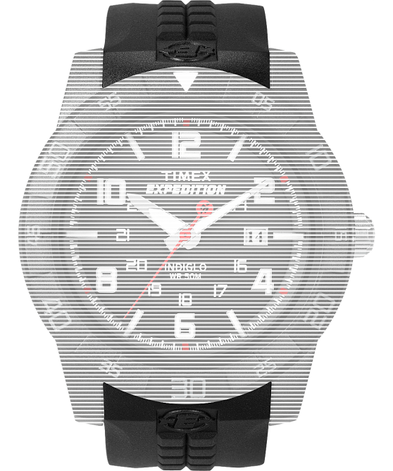 hihnat | Timex sukupuolineutraali vaihtohihna expedition jämäkälle ydinanalogille musta 64XP677