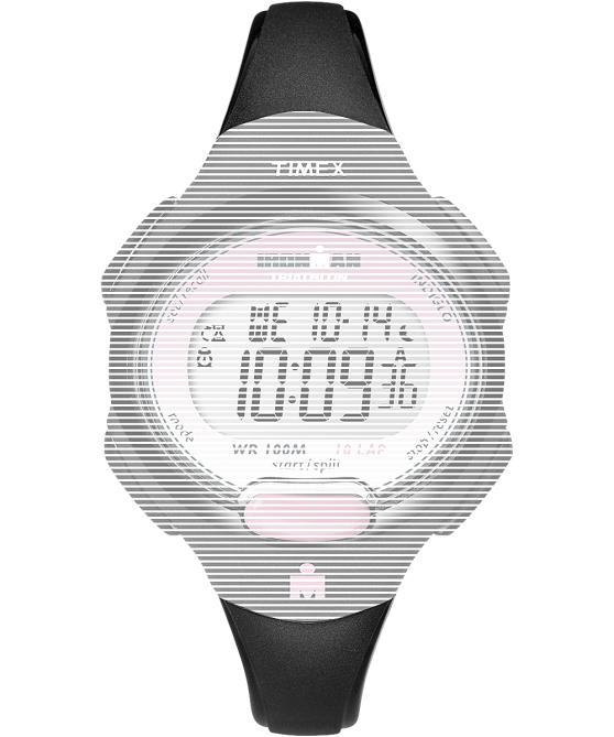 hihnat | Timex sukupuolineutraali vaihtohihna ironman essential 10 keskikokoiselle musta 64XP617