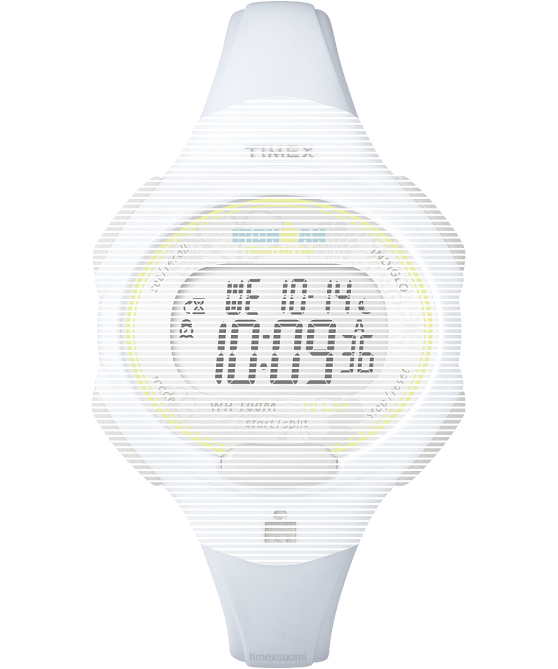 hihnat | Timex sukupuolineutraali vaihtohihna ironman essential 10 keskikokoiselle valkoinen 64XP601