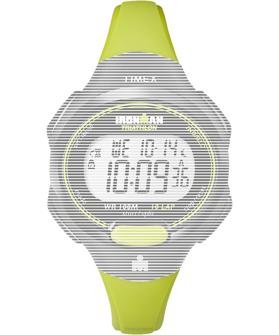 hihnat | Timex sukupuolineutraali vaihtohihna ironman essential 10 keskikokoiselle vihreä 64XP628