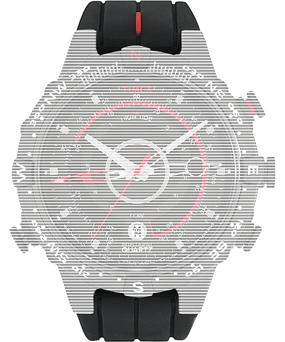 hihnat | Timex sukupuolineutraali vaihtohihna älykkäälle kvartsi flyback kronografille musta 64XP652