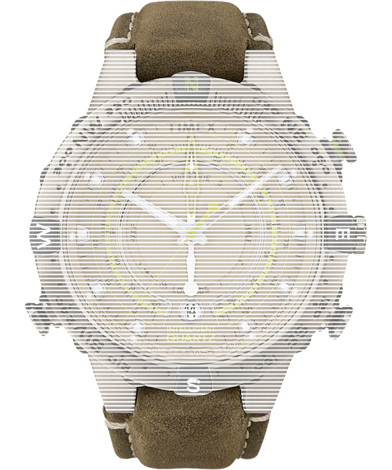 hihnat | Timex sukupuolineutraali vaihtohihna älykkäälle kvartsi vuorovesilämpökompassille ruskea 64XP653