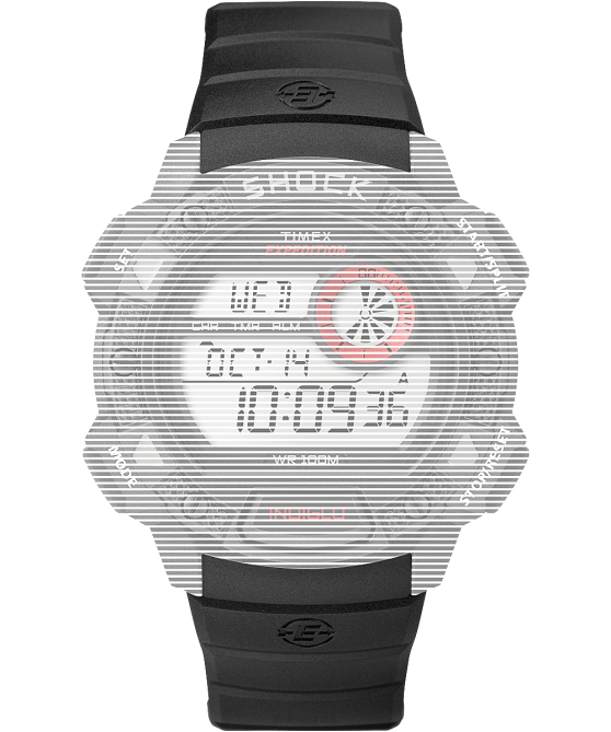 hihnat | Timex sukupuolineutraali vaihtohihna retkikunnan perusiskulle musta 64XP574